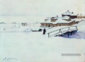le paysage d’hiver 1910 Konstantin Yuon neige